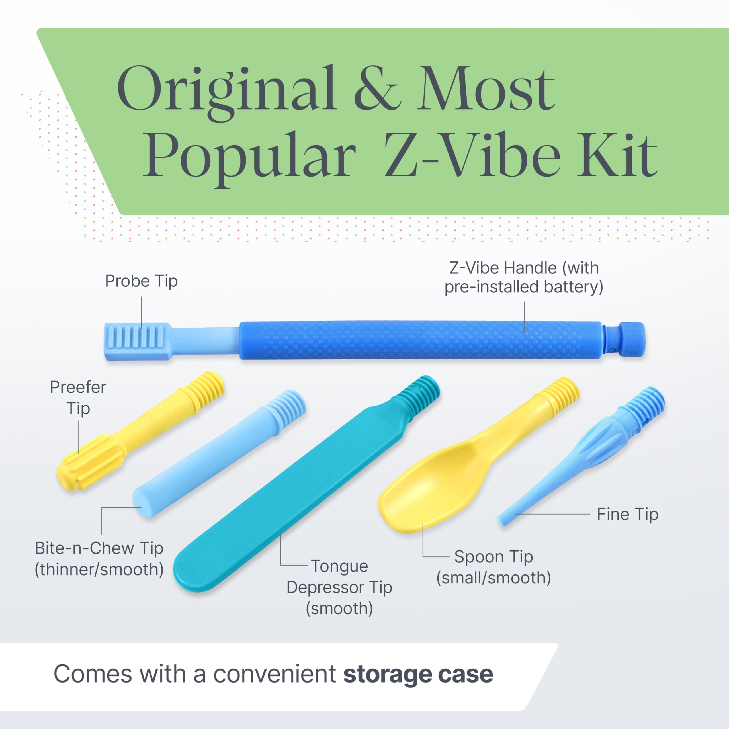 Amazon.com: ARK Z-Vibe Travel Kit, Vibrating Oral Motor Therapy